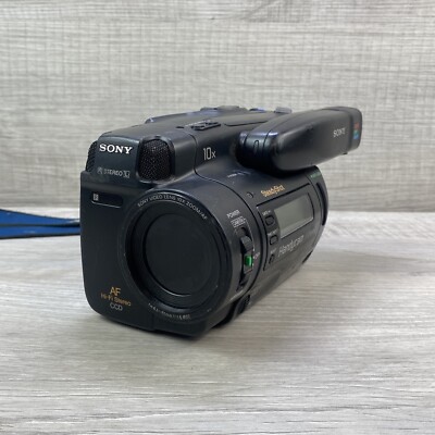 Sony Handycam CCD-TR91 Autofocus Hi-Fi Stereo Color Finder 10x Zoom Camcorder