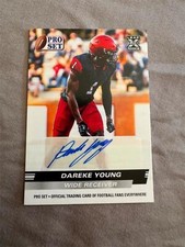 CT31) 2022 Pro Set DAREKE YOUNG RC Auto 