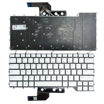 For Dell Alienware M15 R2 R3 R4 White RGB Backlight Keyboard US 0Y00RH NEW