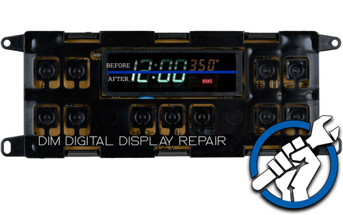 Frigidaire Oven Control Board 318012901 Dim Display Fix + Full Repair Service
