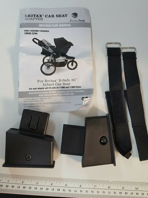 Britax Car Seat Adapter B-Safe 35 J is for Jeep + Manual | eBay