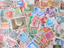 STAMP WORLD WIDE 100pc lot off paper kiloware philatelic used  FREE SHIP