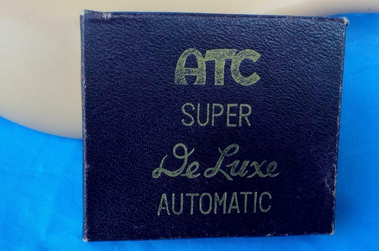 A.T.C. Super DeLuxe Automatic Cigarette Lighter....Vintage...Floral Design