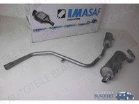 Imasaf Auspuff Set Mitteltopf + Endtopf FüR Fiat Ritmo 1.5 58/60KW 1983-1987