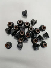 Flange, Nylon Insert Lock Hex Nuts RH, M10 x 1.5 x 15mm W, (25 Pc)class 10