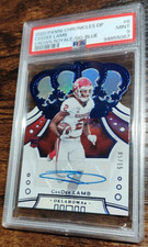 2020 Chronicles DP Crown Royale Ceedee Lamb Rookie Auto Blue /15 PSA 9 Oklahoma