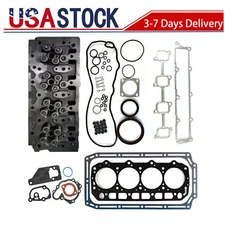 4TNV98 Complete Cylinder Head Full Gasket Set For Yanmar Engine parts USA