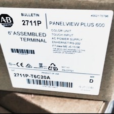 1 PC NEW Allen-Bradley 2711P-T6C20A Panelview Plus 600 2711P-T6C20A NEW IN BOX