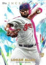 2020 Topps Inception #11 Logan Allen Cleveland Indians Rookie