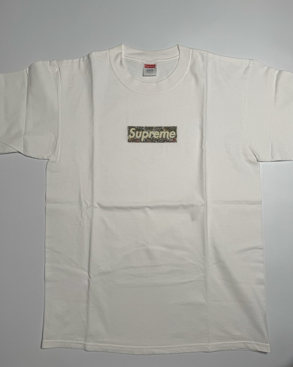 Supreme Jackson Pollock Box Logo tee 1999 L | eBay
