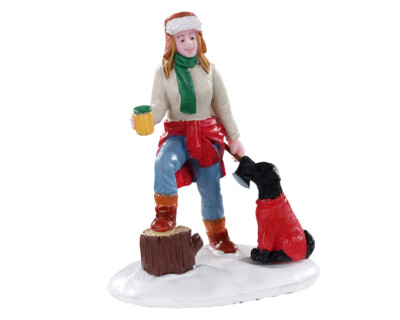 LEMAX 02965 - Lumberjill Sonia - Weihnachtsdorf Winterdorf - NEU