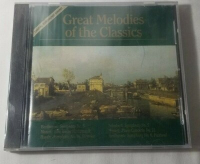 Great Melodies of the Classics by Various Artists (CD, Oct-1994, 4