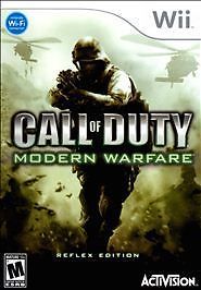 Call of Duty: Modern Warfare Reflex Edition No manual COD MW3 (complete)  WII