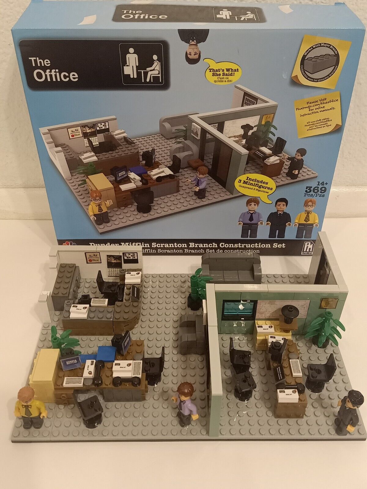 Buy The Office Dunder Mifflin Branch Construction Set Online at