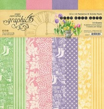 Grow With Love - Graphic 45 - 12x12 Patterns Solids Pack 16/pk Scrapbook