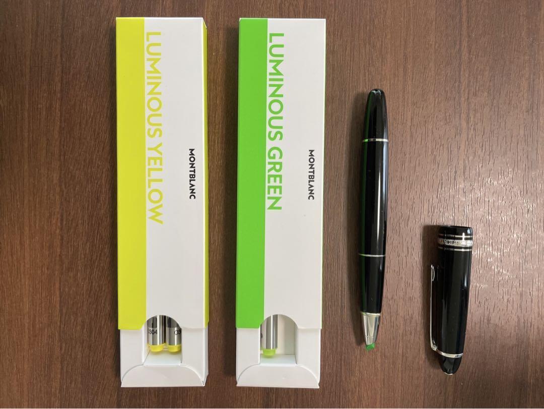 Mongolian Document Marker Marker Refills Set of 3 #4ff36d