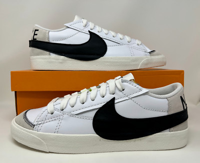 Nike Blazer Low '77 Jumbo Swoosh White Black Sail Men's Size