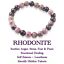miniature 211  - Crystal Gemstone Bracelet Bead 7 Chakra Natural Stone Stretch Reiki Jewellery UK