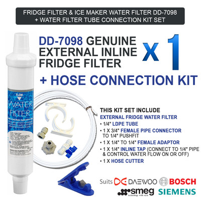 Filtro Acqua Esterno Originale DAEWOO DD-7098 - Per Frigoriferi Ariston, Bosch, Siemens, Miele - Foto 2