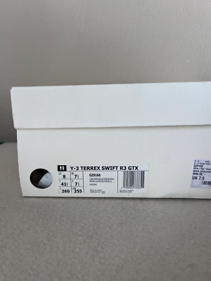 Adidas x Y-3 Terrex Swift R3 Goretex - White - Size 8 - NEW