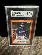 2022 TOPPS PRO DEBUT /25 BRYAN RAMOS ORANGE PARALLEL PRE ROOKIE WHITE SOX SGC 10