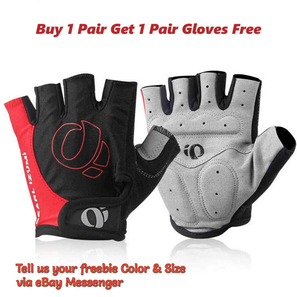 Guantes antideslizantes deportivos de medio dedo unisex Pearl izumi (compra 1 y obtén 1 gratis) Foto 2 de 4