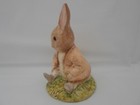 Beatrix Potter Royal Albert "Benjamin Bunny Sat on a Bank" Figurine 1989 — photo 3