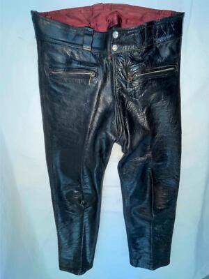 VTG 40 50 MEN 32 BECK NORTHEASTER FLYING TOGS HORSEHIDE LEATHER