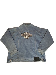 jaqueta harley davidson jeans