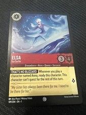 Disney Lorcana TCG First Chapter Elsa Ice Surfer Foil Common 109/204 Frozen