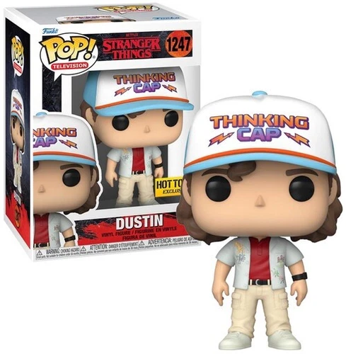 Funko Pop! 62394 TV: Stranger Things Dustin Henderson #1240 Vinyl Figure NEW