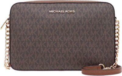 Michael Kors] JET SET ITEM LG EW CROSSBODY 35F8GTTC3B Brown 