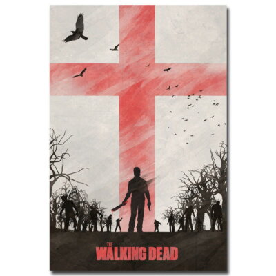83380 The Walking Dead 6 TV Series Daryl Rick Decor Wall Print Poster