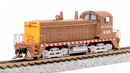 Broadway Limited 7492 N Scale EJ&E EMD NW2 Diesel Locomotive Brown & Yellow #438 - 第 2/10 張圖片