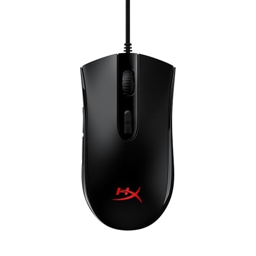 HyperX Pulsefire Core RGB USB Gaming Mouse Black for Gamers Optical DPI Adjustab - Picture 1 of 9