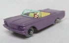 Lesney Matchbox Purple Pontiac Convertible No.39 - Cracked Windshield