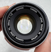 Canon 50mm f1.8 Prime FL Mount Lens For SLR / Mirrorless Cameras