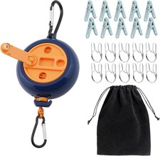 32Ft Portable Travel Clothesline is Also an Outdoor Camping Clothesline, Cruisin