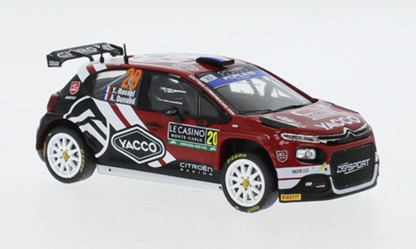 IXO IXORAM916.22 - 1/43 - Citroen C3 Rally 2, Rallye WM, Rallye Monte Carlo, 202