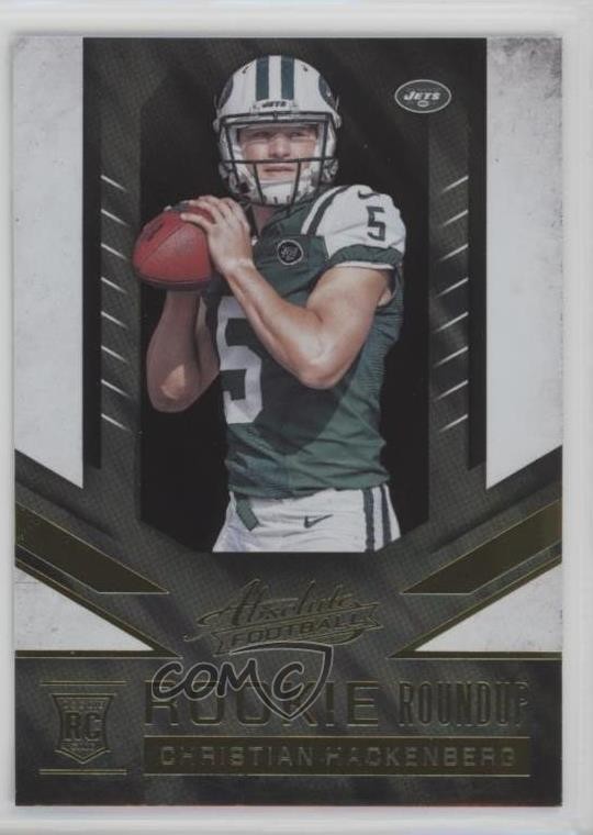 2016 Panini Absolute Rookie Roundup Christian Hackenberg #5 RC 1e5