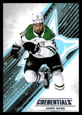 2024-25 UD Credentials Base 14 Jamie Benn - Dallas Stars