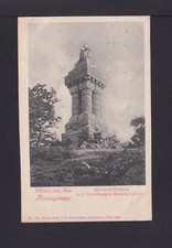 RIESENGEBIRGE: Bismarck-Denkmal a.d. Prudelberge - Stonsdorf,  gebraucht 1918(9)