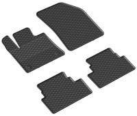 GummifußMatten Set FüR Peugeot 3008 2 2016-2024 Gummimatten FußMatten Automatten