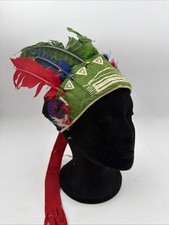 MCM Child's Toy Native American Headdress Indian Feathers Toy 1950's Vintage H6A