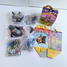 Lot of 6 Disney's Mulan McDonald's Happy Meal Toys All Different, With Boxes VTG