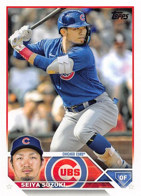 #ad #ad Seiya Suzuki 2023 Topps 183 Chicago Cubs Baseball Card $1.00