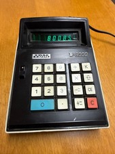 Vintage Calculator IDM TE 8000 1970's Computer Space Age Electronics 1970 WORKS