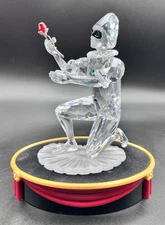 VTG 2001 SWAROVSKI CRYSTAL SCS - HARLEQUIN FIGURINE “MASQUERADE” TRILOGY w/STAND