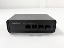 Vintage RadioShack 15-1956B Audio Video 4 Source Selector Switch RCA Composite