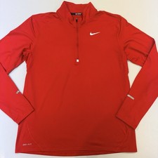 Nike Running 1/4 Zip Pullover DriFit Red 9049...